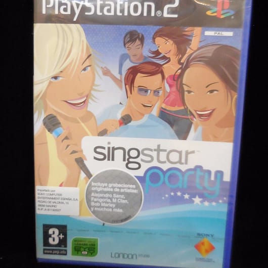 SingStar Party  para playstation 2 Nuevo y precintado