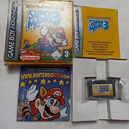 Super Mario Bross 3 super mario advance 4 Usado completo (147)