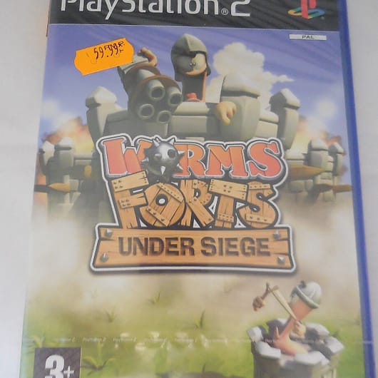 WORMS FORTS:UNDER SIEGE playstation 2 Nuevo y precintado