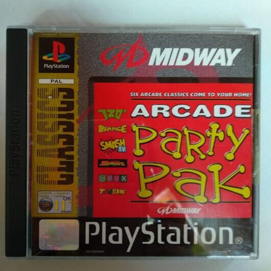 ARCADE PARTY PAK  Playstation 1 COMO NUEVO PAL