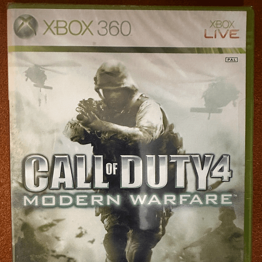 Call of Duty 4 Modern Warfare para XBOX360 Nuevo y precintado Pal PERFECTO