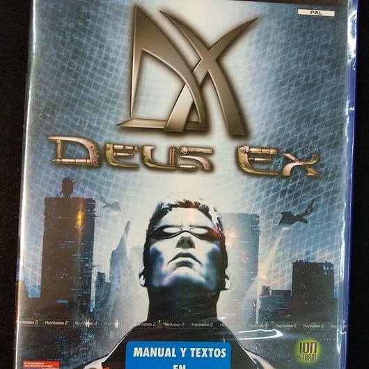 Deus Ex videojuego para play 2 nuevo y precintado**(5)