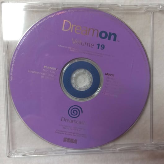 Dreamon volumen 19 CD Demo para Dreamcast Pal Esp Nuevo(151)