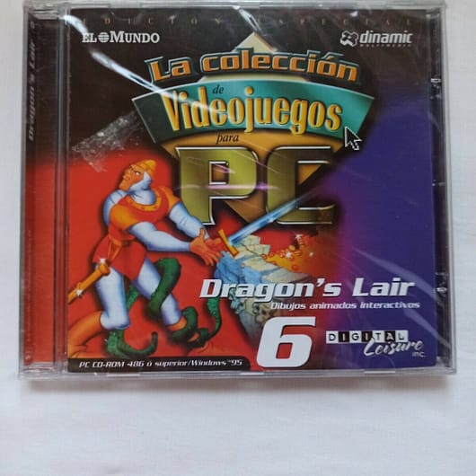 PC DRAGON'S LAIR  SOLO WIN 95 Nuevo precintado (147)