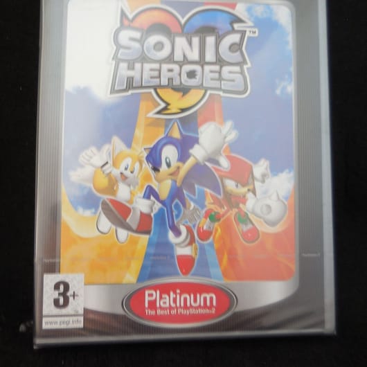Sonic Heroes para playstation 2 nuevo y precintado Pal