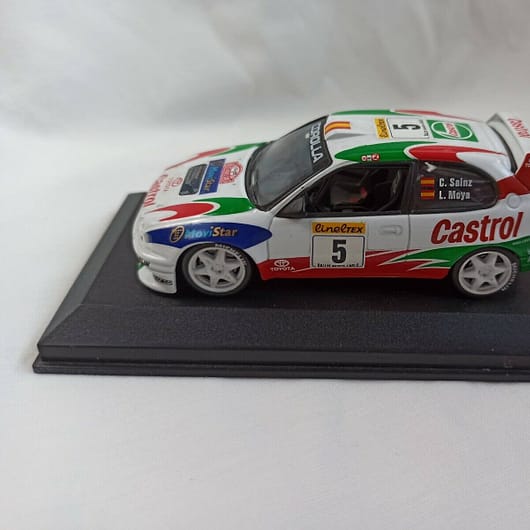 TOYOTA COROLLA WRC RALLY DE MONTECARLO 98 1/43 SIN CAJA SOLO BASE (146)