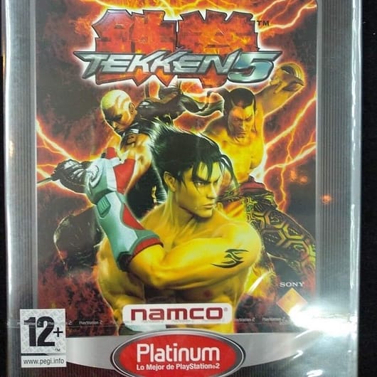 Tekken 5 nuevo y precintado para playstation 2