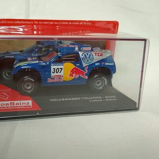 Volswagen Touareg 2006 Lisboa-Dakar Carlos Sainz miniat.esc1/43.Nuevo con caja