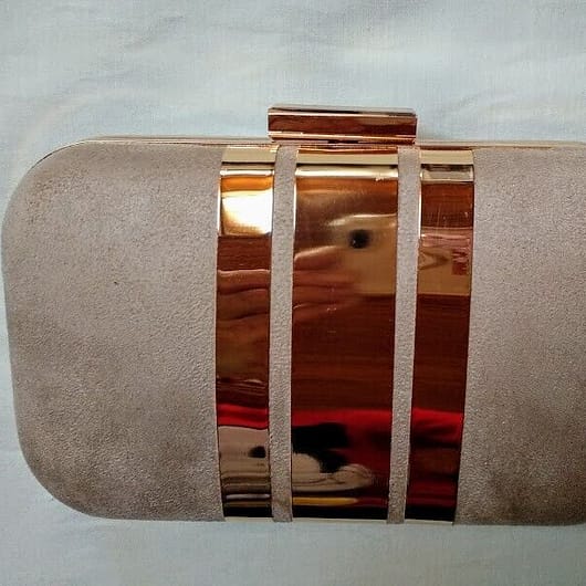 Bolso fiesta,clutch,cartera de mano mujer con cadena con flores Nuevo