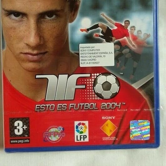 Esto es Futbol 2004 para playstation 2 Nuevo y precintado Pal