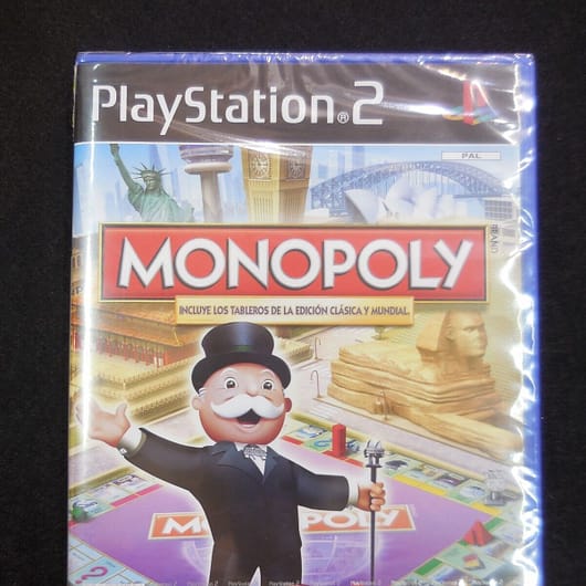 Monopoly tableros clasico y mundial nuevo y precintado playstation 2 PAL