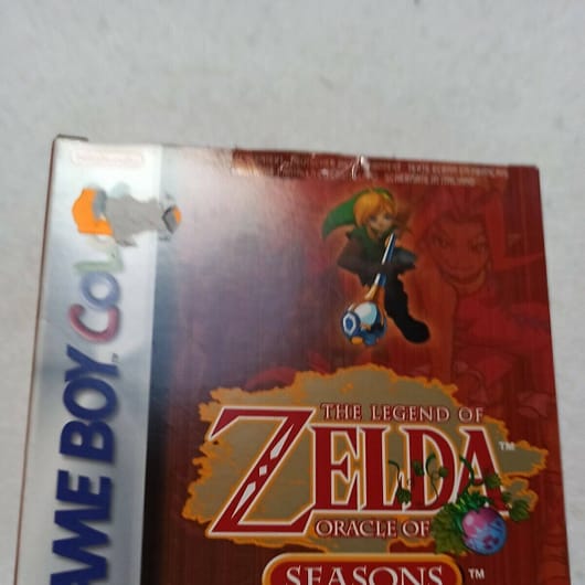 THE LEGEND OF ZELDA ORACLE OF SEASONS USADO SIN INSTRUGAMEBOY COLOR (147)