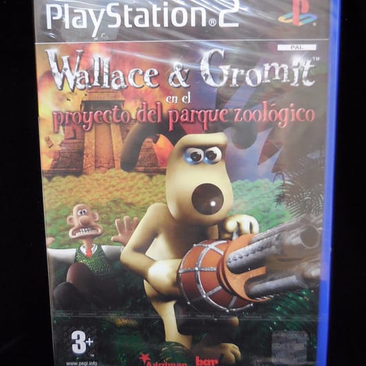 Wallace & Gromit en el proyecto del parque zoologico Nuevo y precintado