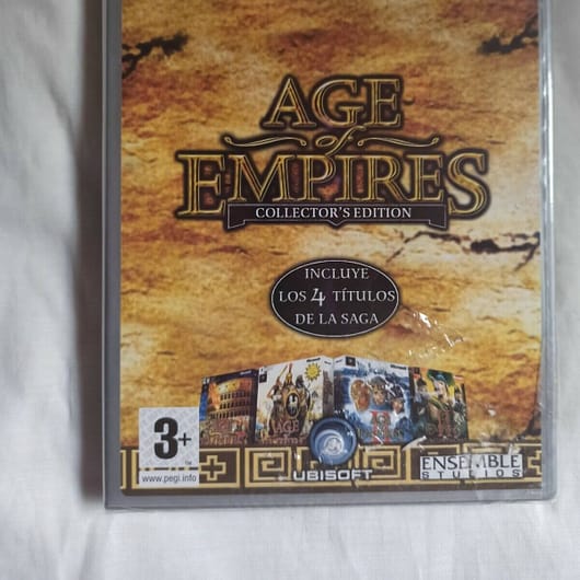 AGE OF EMPIRES COLLECTORS EDITION PC WIN 95 / 98 Y 2000 Nuevo  precintado  (142)