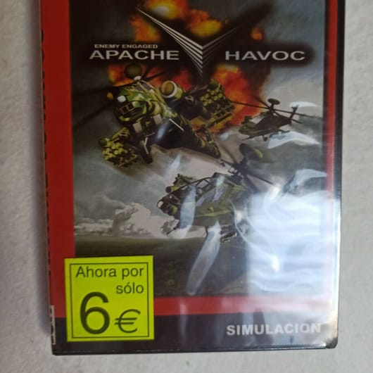 APACHE VS HAVOC PARA PC  WINDOWS 95/98/ME/2000 nuevo precintado (150)
