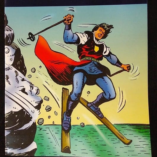 Capitan Trueno Sigrid en Peligro edición especial para diario