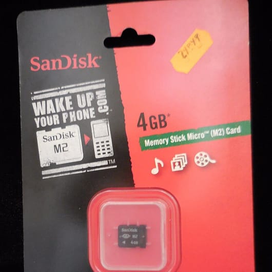 Memory Stick Micro (M2) card Sandisk Nueva