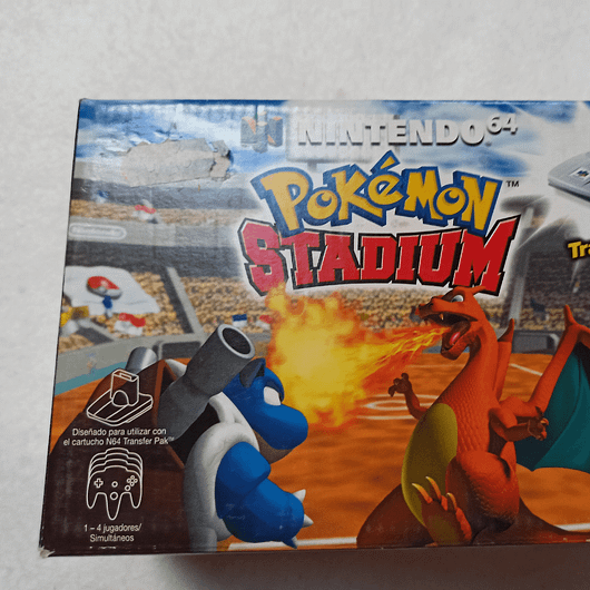 POKEMON STADIUM  para Nintendo 64 Pal COMPLETO COMO NUEVO  (151)ORIGINAL