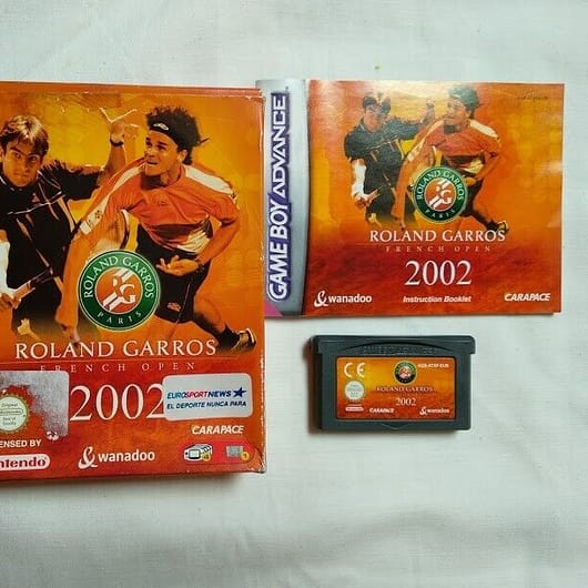 ROLAND GARROS FRENCH OPEN 2002 para Gameboy Advance USADO Pal