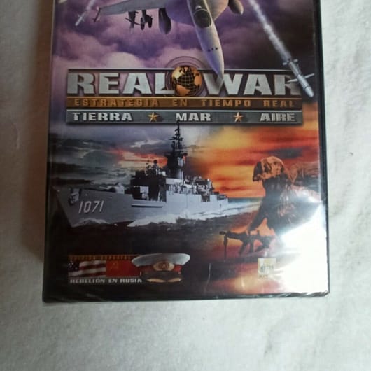 Real War PC SOLO WIN 95 98 XP Y 2000 Nuevo precintado (140)