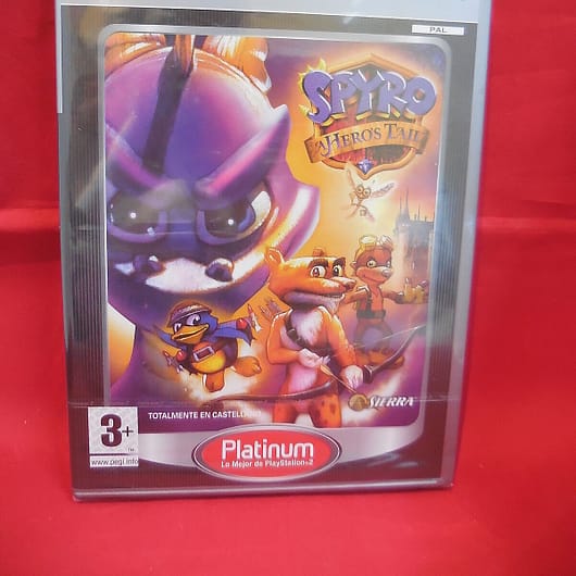 Spyro:A Hero's Tail para playstation 2 Pal Nuevo y Precintado