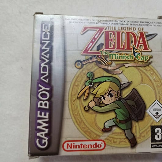 THE LEGEND OF ZELDA THE MINISH CAP USADO PARA GAMEBOY ADVANCE (147)