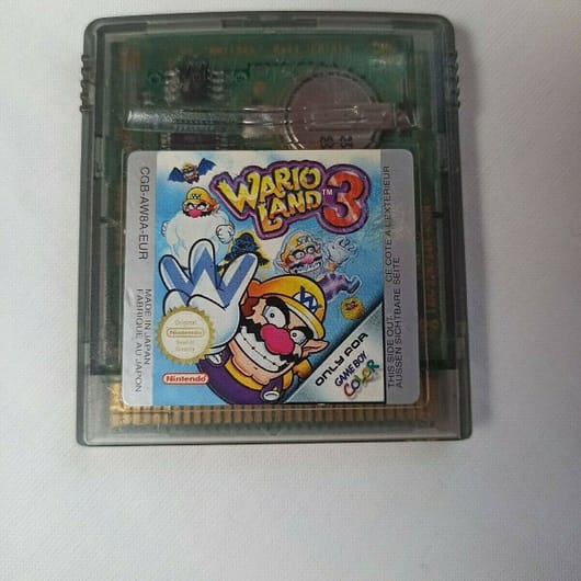 WARIO LAND 3  BUEN ESTAD GB COLOR Pal ORIGINAL(156)