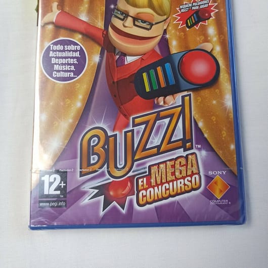 Buzz El Mega Concurso nuevo y precintado para playstation 2 (147)