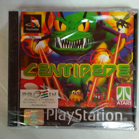 CENTIPEDE  Playstation 1 NUEVO Y PRECINTADO PAL CAJA ROTA