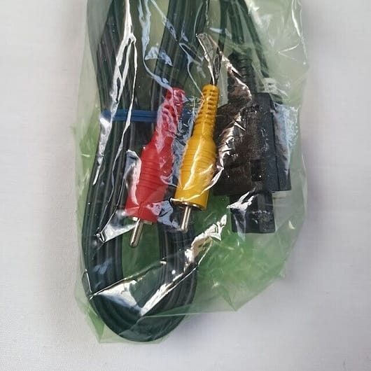 Cable AV TV  Video Audio para Game Cube Original Nuevo (153)