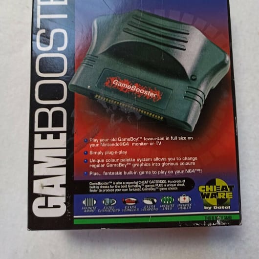 GAMEBOOSTER ADAPTADOR DE NINTENDO 64 NUEVOA ESTRENAR (150)