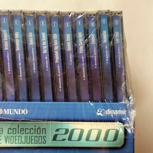 La Coleccion de videojuegos 2000 para PC Nuevo y precintado