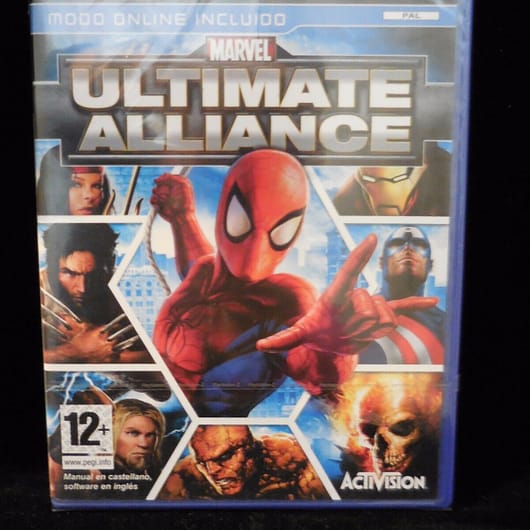 Marvel Ultimate Alliance para playstation 2 NUEVO Y PRECINTADO