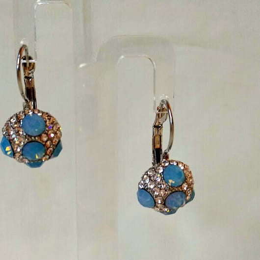 Pendientes bisuteria plateados mujer largos nuevos