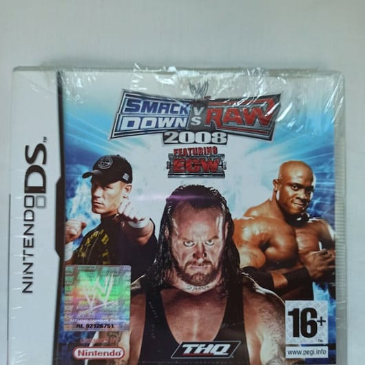 SmackDown vs. Raw 2008  para Nintendo DS Nuevo y precintado (147)