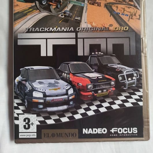 TRACKMANIA ORIGINAL EDICION ORO PC WIN XP / VISTA  Nuevo  precintado  (142)