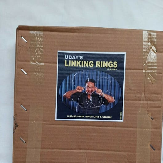 AROS CHINOS METALICOS DE 25 CM PARA HACER MAGIA NUEVA (157)