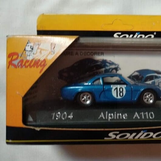 Alpine A110  Color Azul  Nuevo con caja (96)