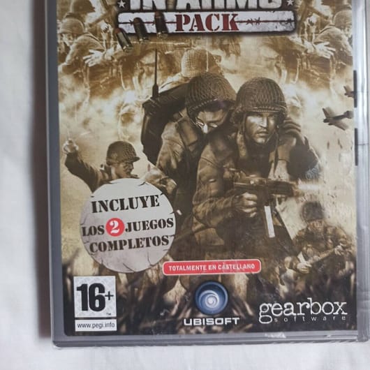 BROTHERS IN ARMS PACK PC SOLO WIN 2000 / XP Nuevo  precintado  (142)