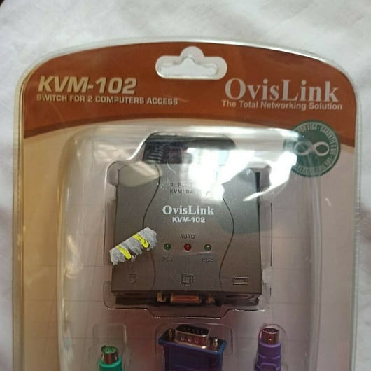 OVISLINK KVM-102 PERIFERICO DE ENTRADA  NUEVO EN BLISTER( 154)