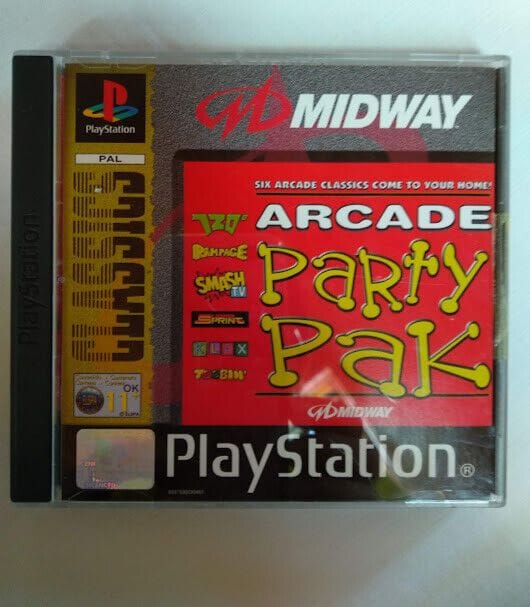 ARCADE PARTY PAK  Playstation 1 COMO NUEVO PAL