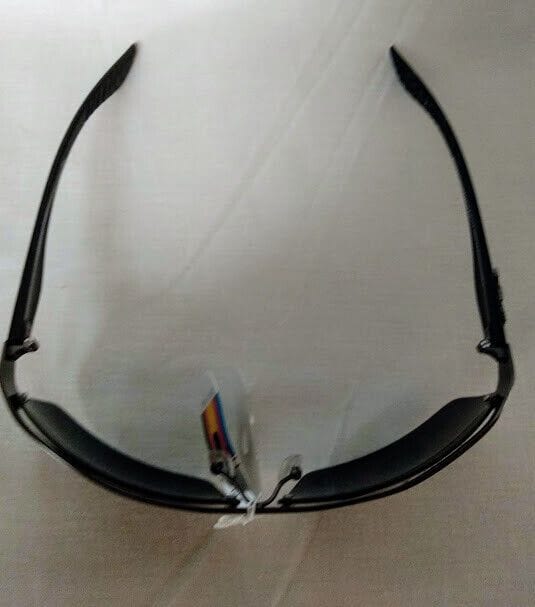 Gafas polarizadas  caballero 12 negras combinada metal y plástico (125) - Imagen 6