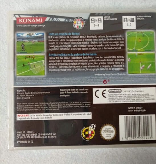 Pro evolution Soccer 2008 para Nintendo DS Nuevo y precintado Pal - Imagen 3
