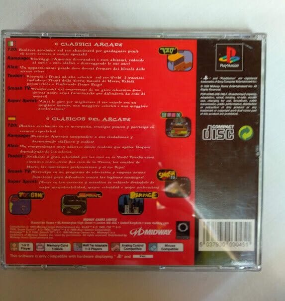 ARCADE PARTY PAK  Playstation 1 COMO NUEVO PAL - Imagen 3