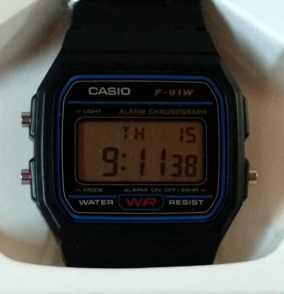 Casio F-91W- GARANTIA 2 AÑOS NUEVO (106)