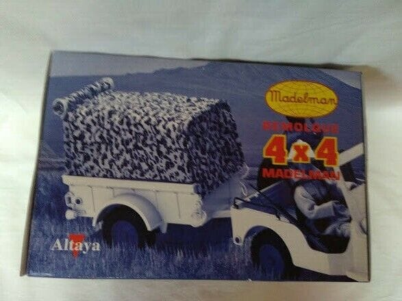 Jeep 4x4 + Remolque 4x4 Madelman sin figuras  Nuevo a estrenar - Imagen 12