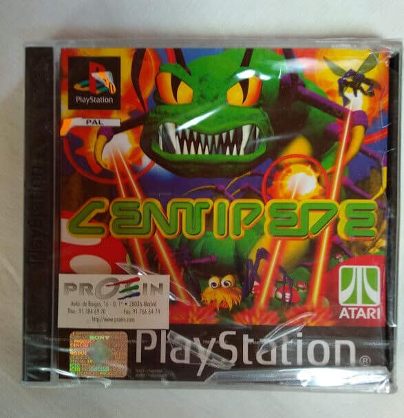 CENTIPEDE  Playstation 1 NUEVO Y PRECINTADO PAL CAJA ROTA