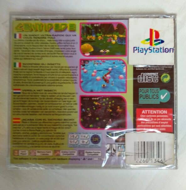 CENTIPEDE  Playstation 1 NUEVO Y PRECINTADO PAL - Imagen 3