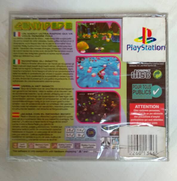 CENTIPEDE  Playstation 1 NUEVO Y PRECINTADO PAL CAJA ROTA - Imagen 3