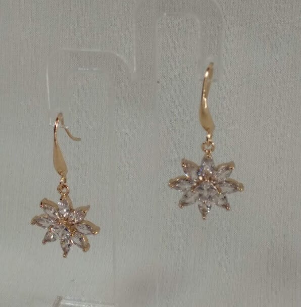 Pendientes mujer fantasía con sistema de gancho  con pedrería  Nuevos (104)